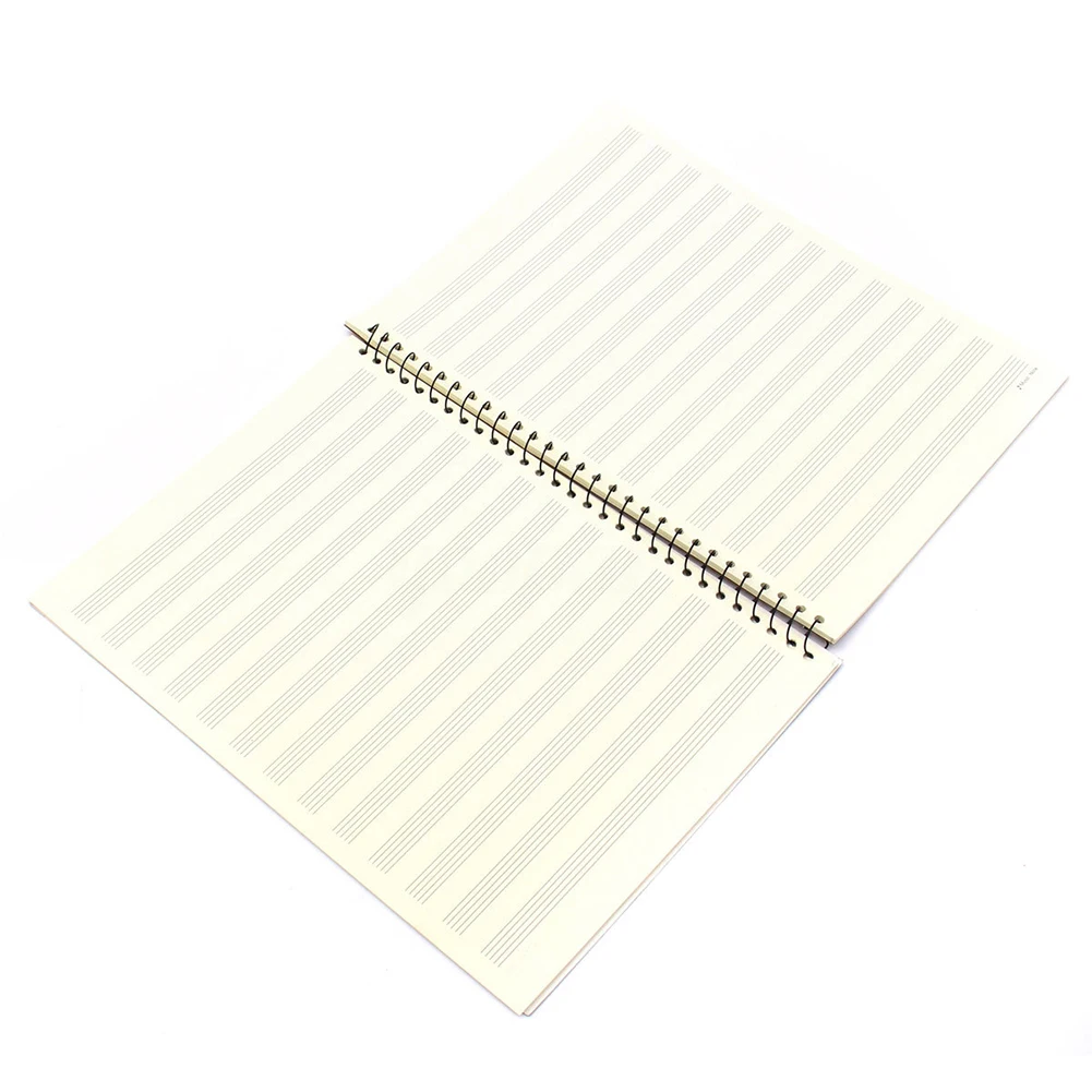 PPYY NEW 50 Pages piano Manuscript Paper Stave Notation Notebook Spiral