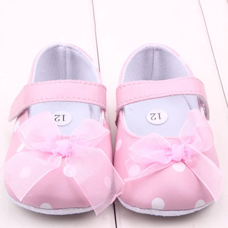 Обувь для младенцев первые шаги Дети из хлопка для девочек, платье с пайетками для детей, на мягкой подошве обувь на высоком каблуке, для маленькой принцессы обувь