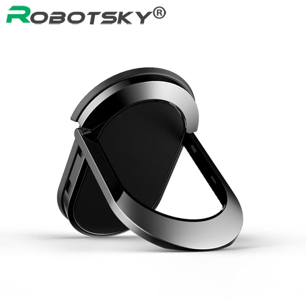 Robotsky Finger Ring Holder 360 Degree Metal For iPhone iPad