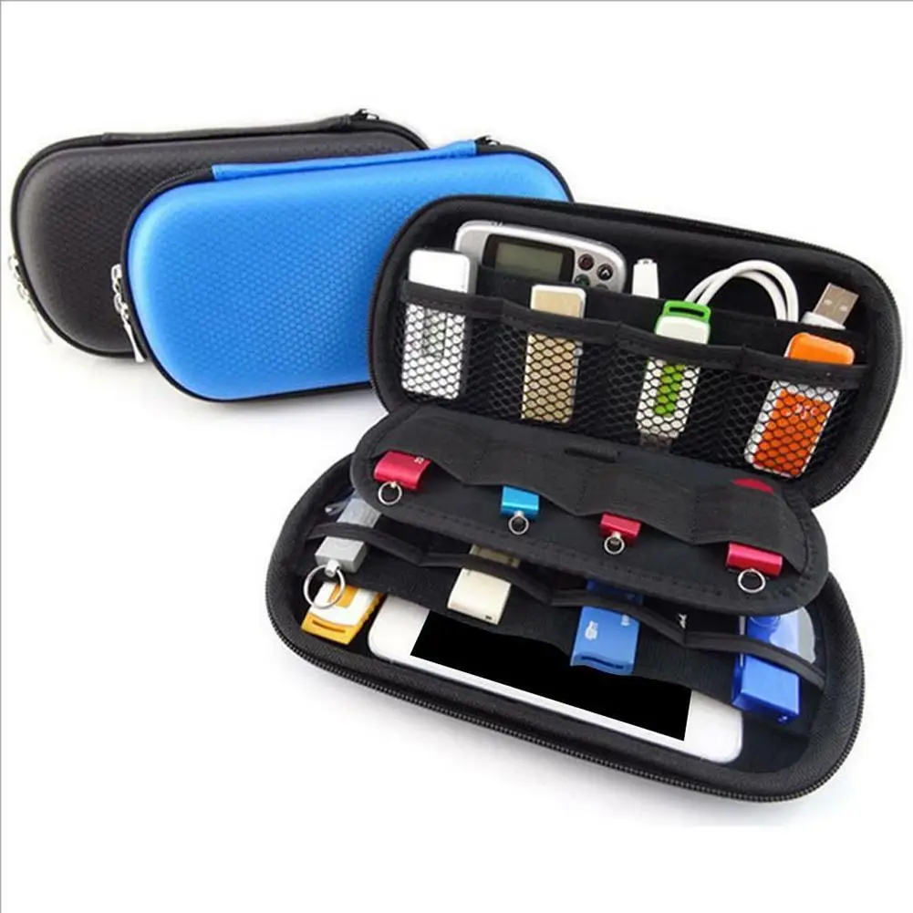 Hot Portable Usb Flash Drive Pen Bag Carrying Travel Storage Organizer