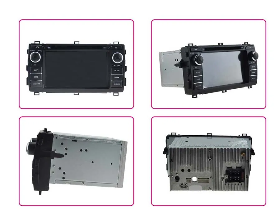 Sale Asvegen Touch Screen Car Android Multimedia Radio CD DVD Player GPS  Navigation Audio Video Stereo System For Toyota Auris 2013 2