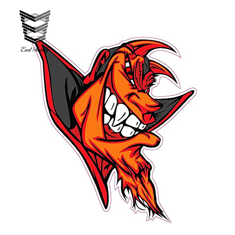 

EARLFAMILY 13cm x 11.5cm Mean Old Devil Decal Car Styling Car Stickers Vinyl Graphic Decor Window Bumper DIY Car Body Decals