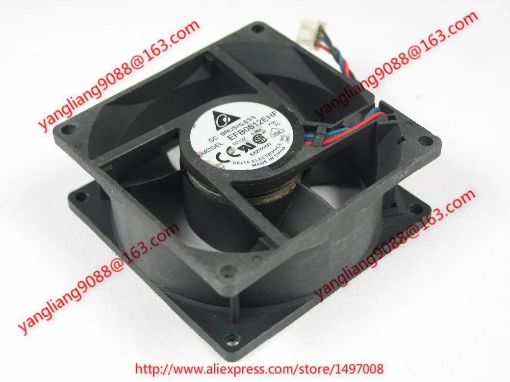 

Вентилятор охлаждения сервера Delta Electronics EFB0812EHF F00 DC 12 В 0,68 а 80x80x32 мм