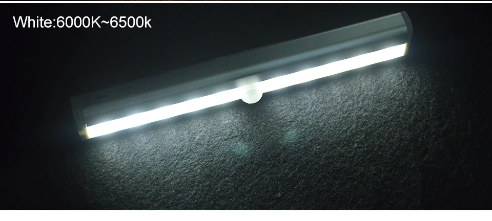 PIR датчик движения светодиодная подсветка под шкаф 6 10 светодиодный s беспроводной ночной Светильник кухонный шкаф лестницы коридор настенный светильник