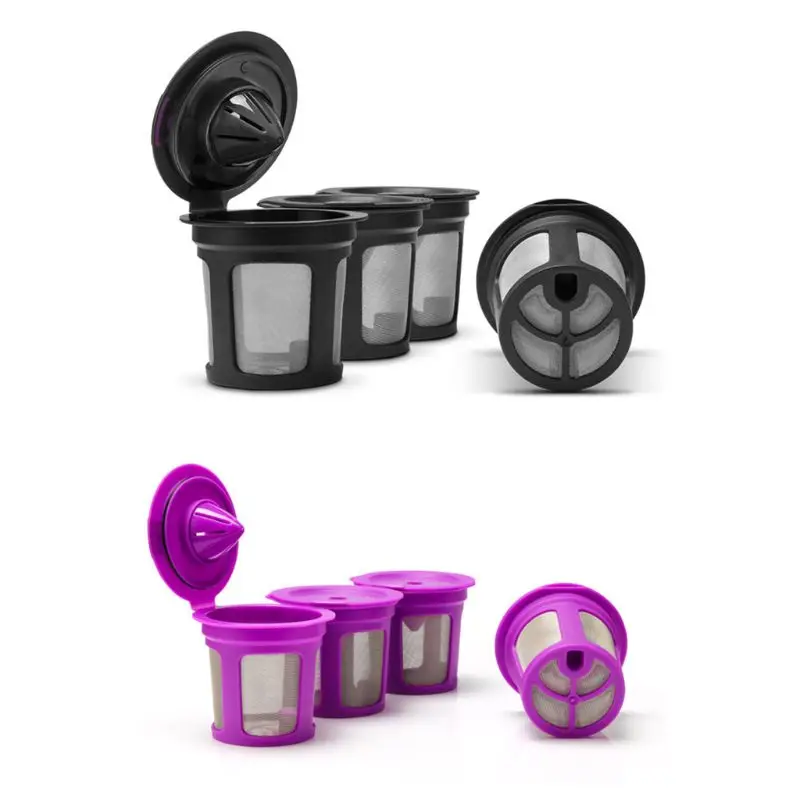 

Refillable Coffee Filter Cup Reusable Coffee Pod Filled Capsule Compatible With Keurig 2.0 1.0 K Cup Coffee Makers