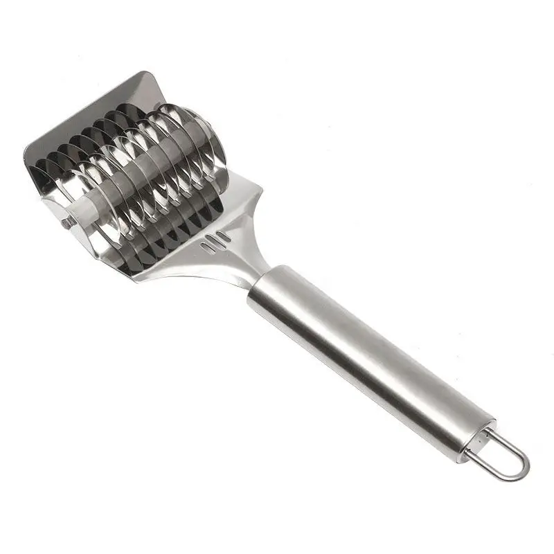 Нержавеющая сталь лапша решетки роллер-Докер тесто резак Паста спагетти чайник для кухни инструмент для приготовления пищи