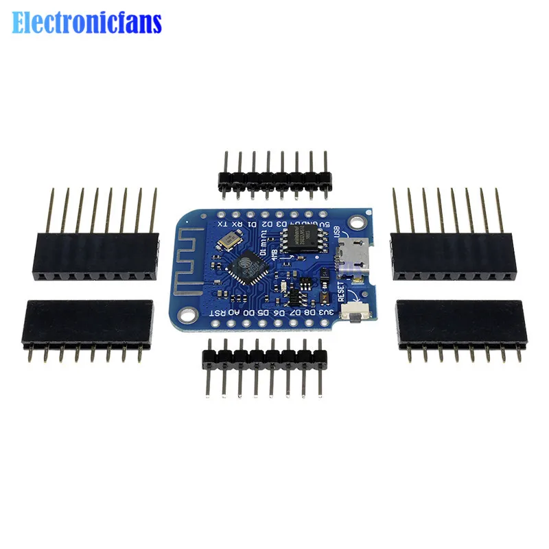 ESP8266 CH340 CH340G 4MB Wemos D1 Mini V3.0 V3.0.0 беспроводной wifi Интернет вещей макетная плата модуль для Arduino Nodemcu