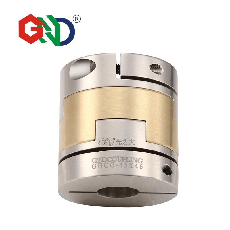 GHCG Stainless flexible coupler 5mm 8mm high torque oldham clamp series