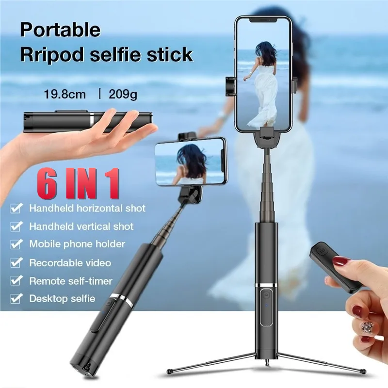 

Max Length 90CM bluetooth wireless Cell Phone Selfie Stick Monopod Tripod Travel Casual Home Phone Holder for 4-6.5 inche phone