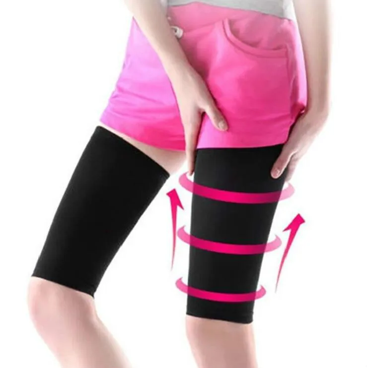 

1pair Weight Loss Calories off Compression Arm Leg Shaper Sleeve Varicose Veins Support Tennis Fitness Elbow Socks Slimming Wrap