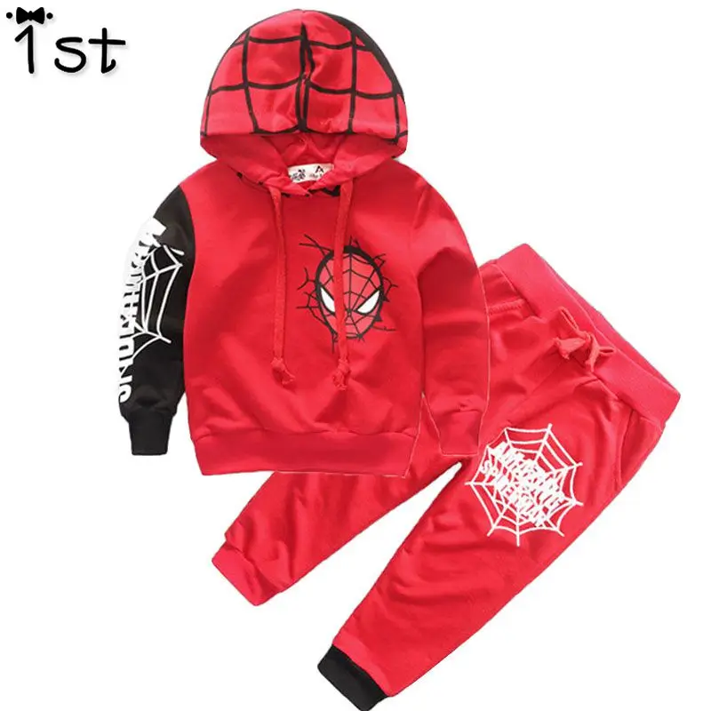 1st clothes in the spring of new model The boy cool van spider-man quality virgin suit children Spider-man C1 | Детская одежда и
