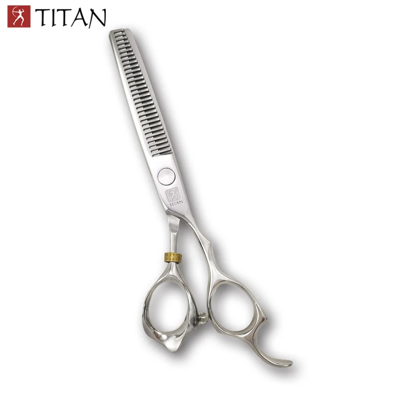 titan Профессиональные парикмахерские инструменты ножницы для волос - Цвет: Thinning 6.0inch
