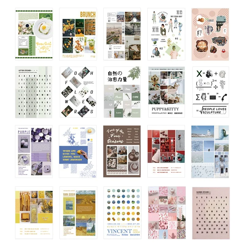 Kawaii Rosyposy Life Series Cute Sticker Custom Stickers Diary Stationary Flakes Scrapbook DIY Decorative Stickers