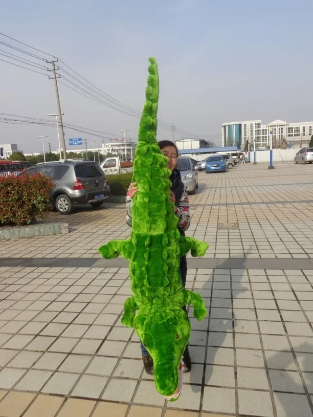 giant crocodile plush