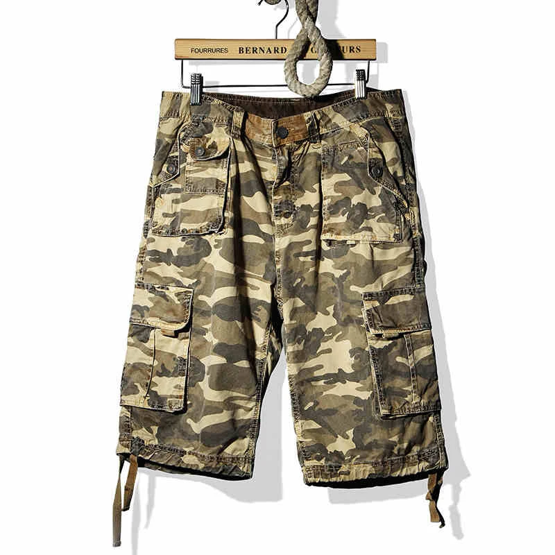 Летние новые бермуды Camufladas Плюс Размер повседневные свободные мужские шорты военные шорты камуфляж