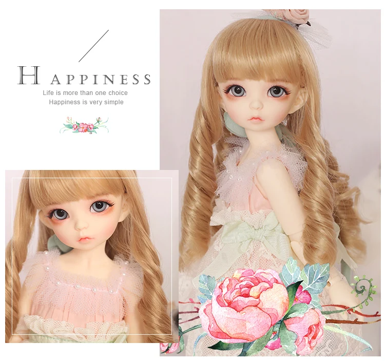 BJD куклы Littlefee Ante 1/6 Yosd розовый золотой вьющиеся волосы Лолита полный набор опций девушка игрушки для девочек лучший подарок Сказочная страна FL