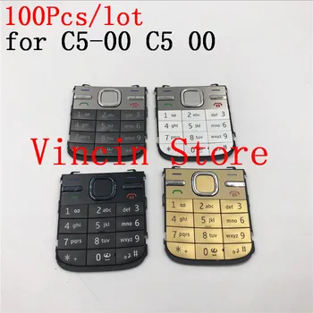

100Pcs/lot Keypad Keyboard Buttons for Nokia C5-00 C5 00