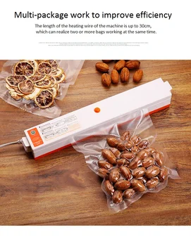 

1 Kitchen Tool Household Food Storage Pumping Vacuum Packaging Machine Automatic Food Vacuum Machine for Vegetable Snack Storage