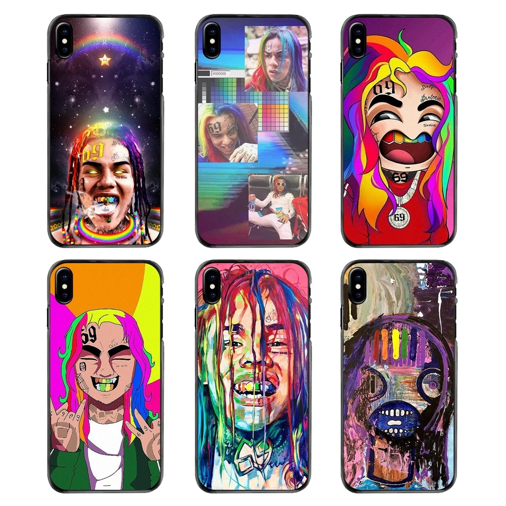Для Samsung Galaxy A3 A5 A7 A8 J1 J2 J3 J5 J7 Prime 2015 2016 2017 хип-хоп рэппер Tekashi 69 6ix9ine принт жесткий