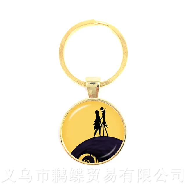 aliexpress com buy xmas keychains jack skellington and sally