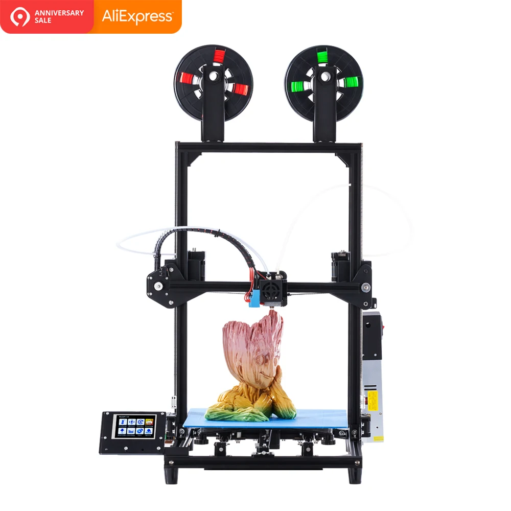 2019 Flsun 3d принтер 328 I3 комплект C5 pro двойной экструдер высокая точность большой