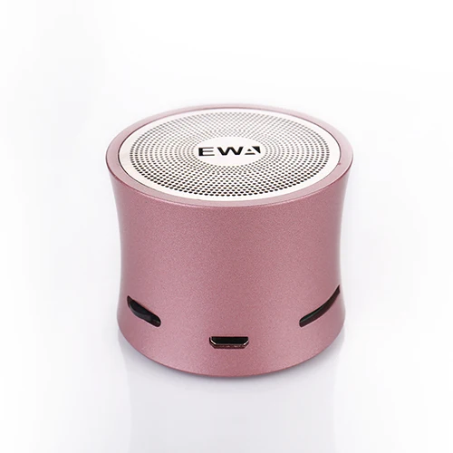 EWa A104 Bluetooth динамик MP3 плеер Пульт дистанционного управления камера портативный динамик металлический USB вход MP3 плеер стерео мультимедийный динамик - Цвет: Красный