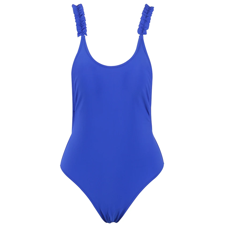 NAKIAEOI сексуальный сдельный Купальник для женщин летняя пляжная одежда кружевной купальник на одно плечо купальные костюмы Боди Монокини купальник