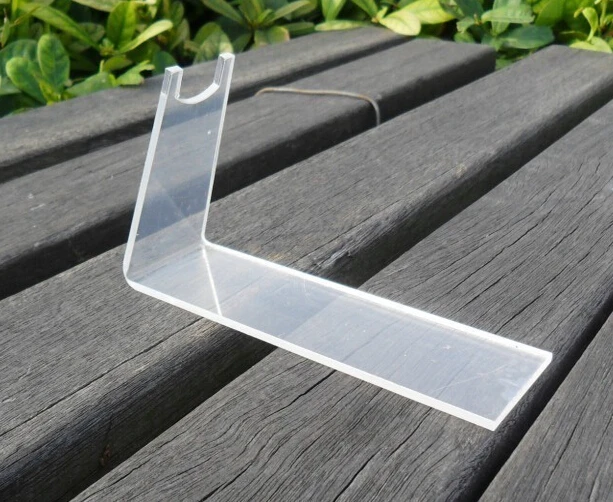12*6.5*0.3CM acrylic pistols holder toy gun display stand shoes holder