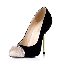 2016 New Arrivals Big size 35-43 Fashion High Heel Shoe Women Pumps Red Bottom Wedding Prom Shoe Suede Chain Party Pumps 3845-c1 2016 New Arrivals Big size 35-43 Fashion High Heel Shoe Women Pumps Red Bottom Wedding Prom Shoe Suede Chain Party Pumps 3845-c1