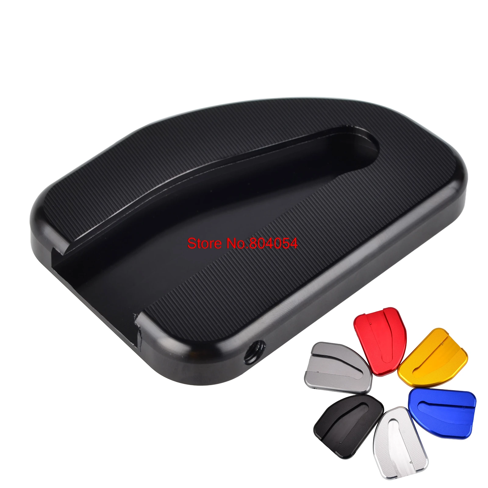 

Motorcycle Kickstand Aluminum Enlarge Extension Side Stand Plate Enlarge For Honda Goldwing 1800 GL1800 2010 - 2017 2012 2014
