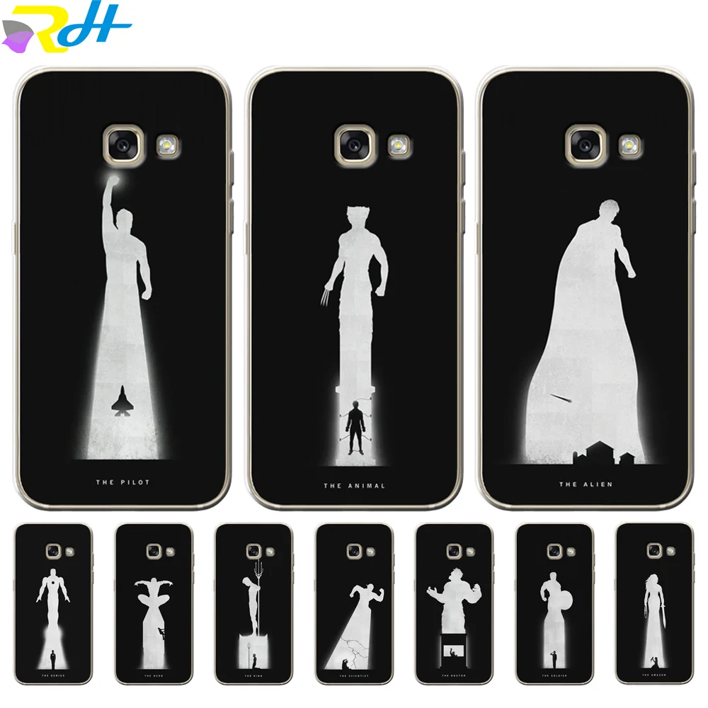 

Soft TPU Cover for Samsung Galaxy A7 2018 Coque Etui The Avengers: Endgame for Samsung Galaxy A10 20 40 50 A6 A8 Plus 2018 Case