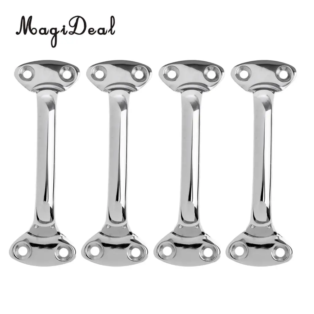 

4 PACK Boat Transom Door Cabinet Hatch Grab Handle Hand Rail 6' - Marine 316 Stainless Steel for Fishing Kayak Canoe Boat