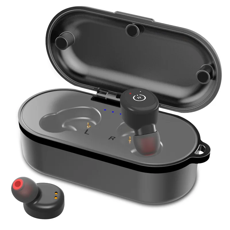 

TWS V5.0 Bluetooth Earphone True Wireless 3D Sport Headphones IPX8 Waterproof Stereo Earbuds with Microphone for PHONE XIAOMI