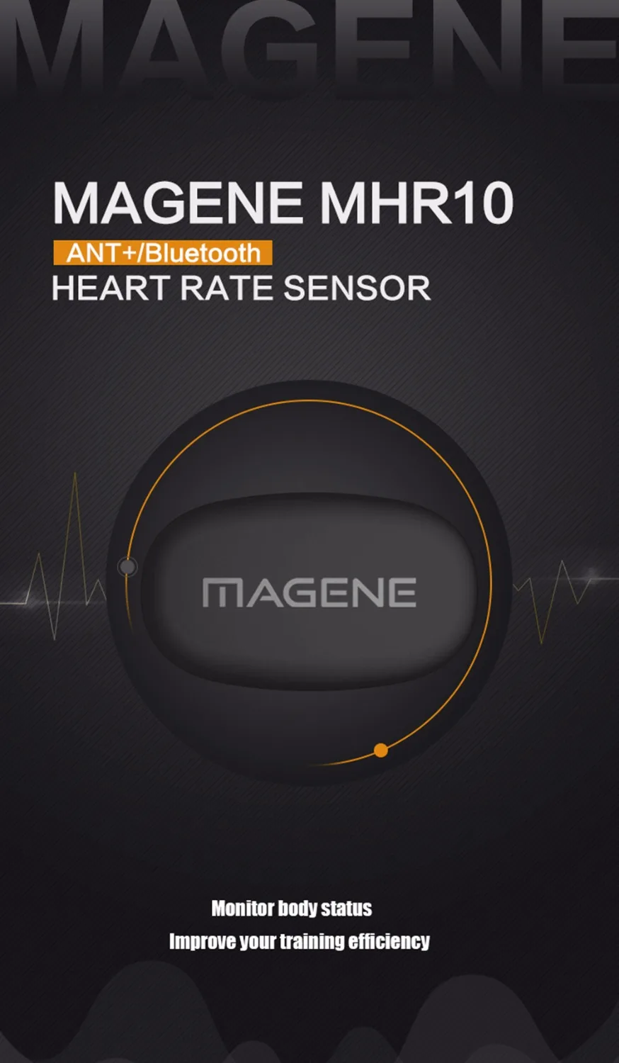 Датчик сердечного ритма Magene Bluetooth4.0 ANT + подходит для GARMIN Bryton IGPSPORT|Велокомпьютеры| |