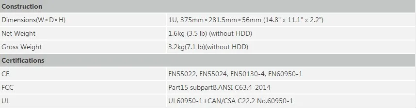 NVR5208-4KS2 5