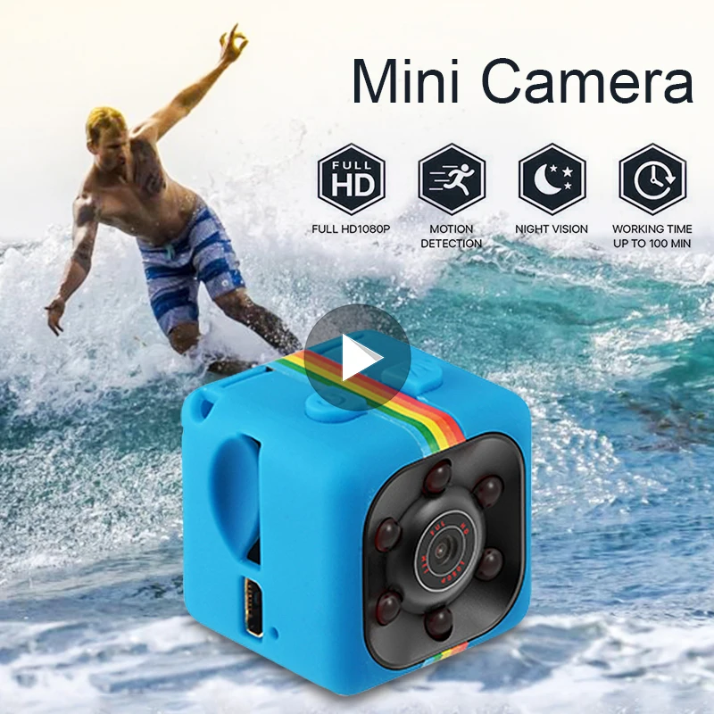 12MP SQ11 миниатюрная камера HD 1080P DV мини инфракрасное ночное видение Спортивная охотничья камера Автомобильный видеорегистратор жесткий диск циклическая запись видео запись