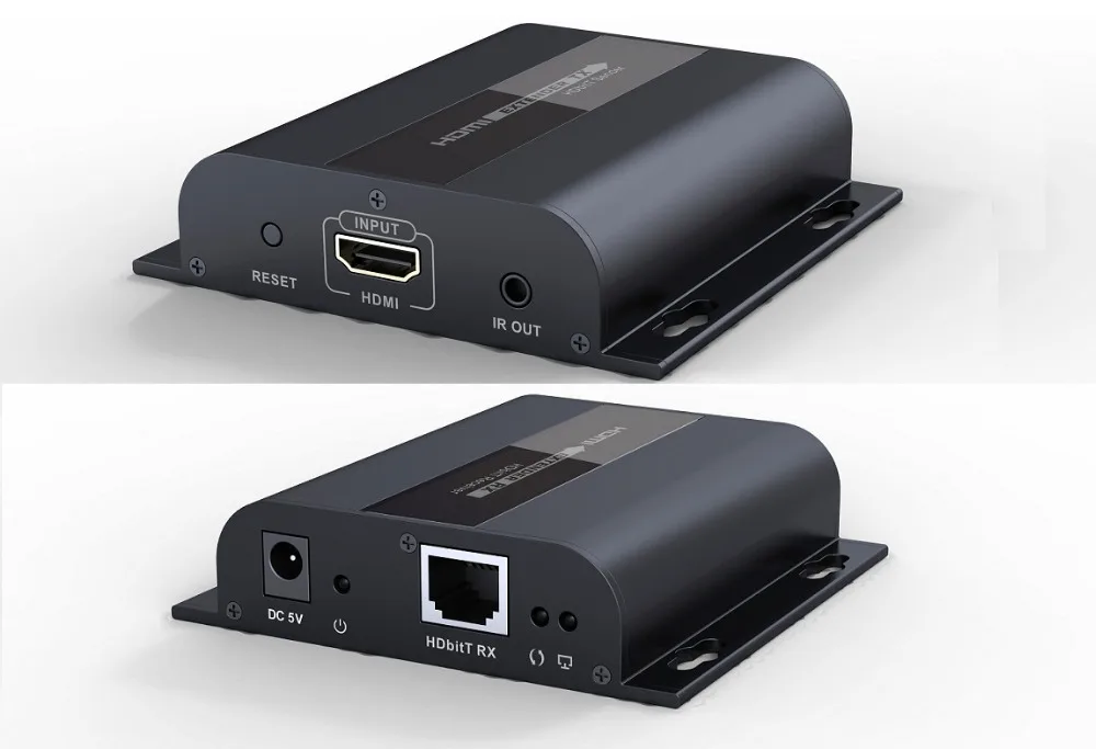 До 120 м с ИК LKV383 V3.0 HDbitT HDMI 1080P удлинитель Ретранслятор LAN над RJ45 Cat5e/Cat6 бесплатная