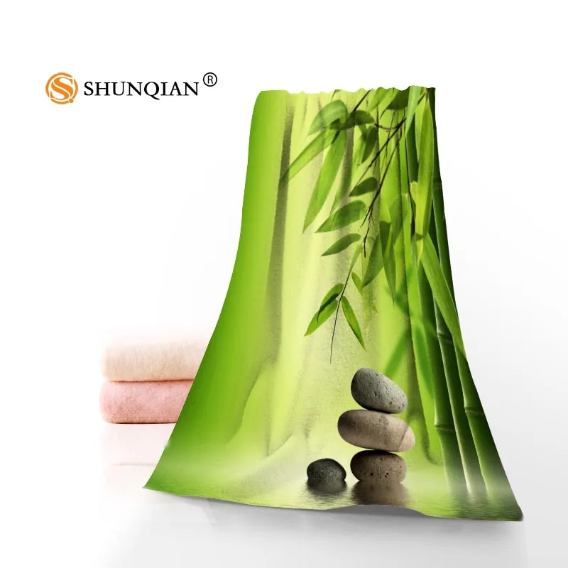 Новые Пользовательские красивые бамбуковые полотенца с напечатанным хлопковым лицом/банные полотенца из микрофибры ткани для детей, мужчин и женщин полотенце для душа s A8.8 - Цвет: 20