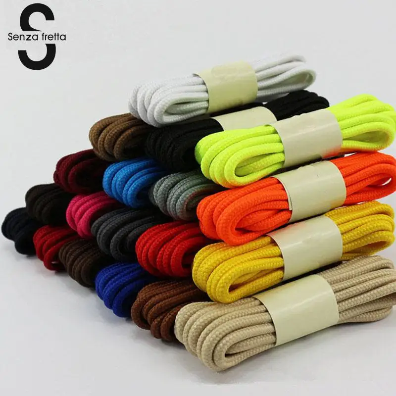 black round shoelaces