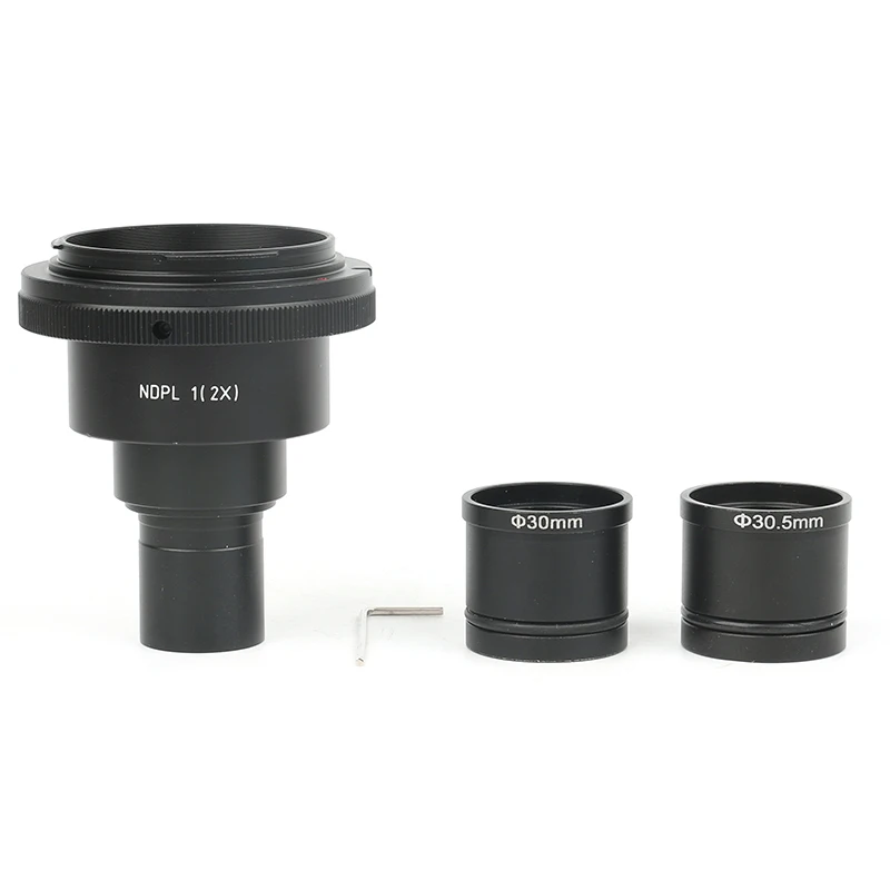 

Nikon SLR/DSLR Microscope Camera Adapter 2X SLR DSLR 23.2mm For AmScope Binocular Microscope Canon Ni-kon DSLR Eyepiece 30.5mm