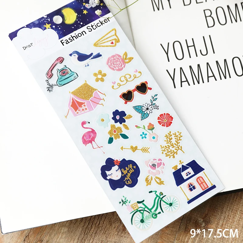 Vellum Paper Stickers for Scrapbooking Happy Planner/Card Making/Journaling Project | Дом и сад