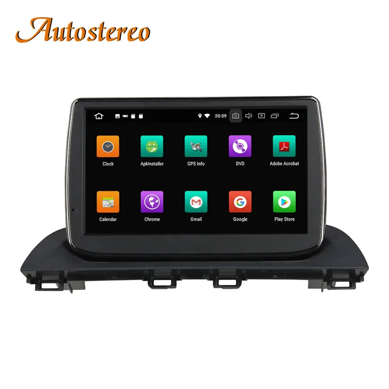 Sale Autostereo Android 9 Car CD DVD Player GPS navigation For Mazda 3 Axela 2014+ head unit multimedia player radio tape recorder 3