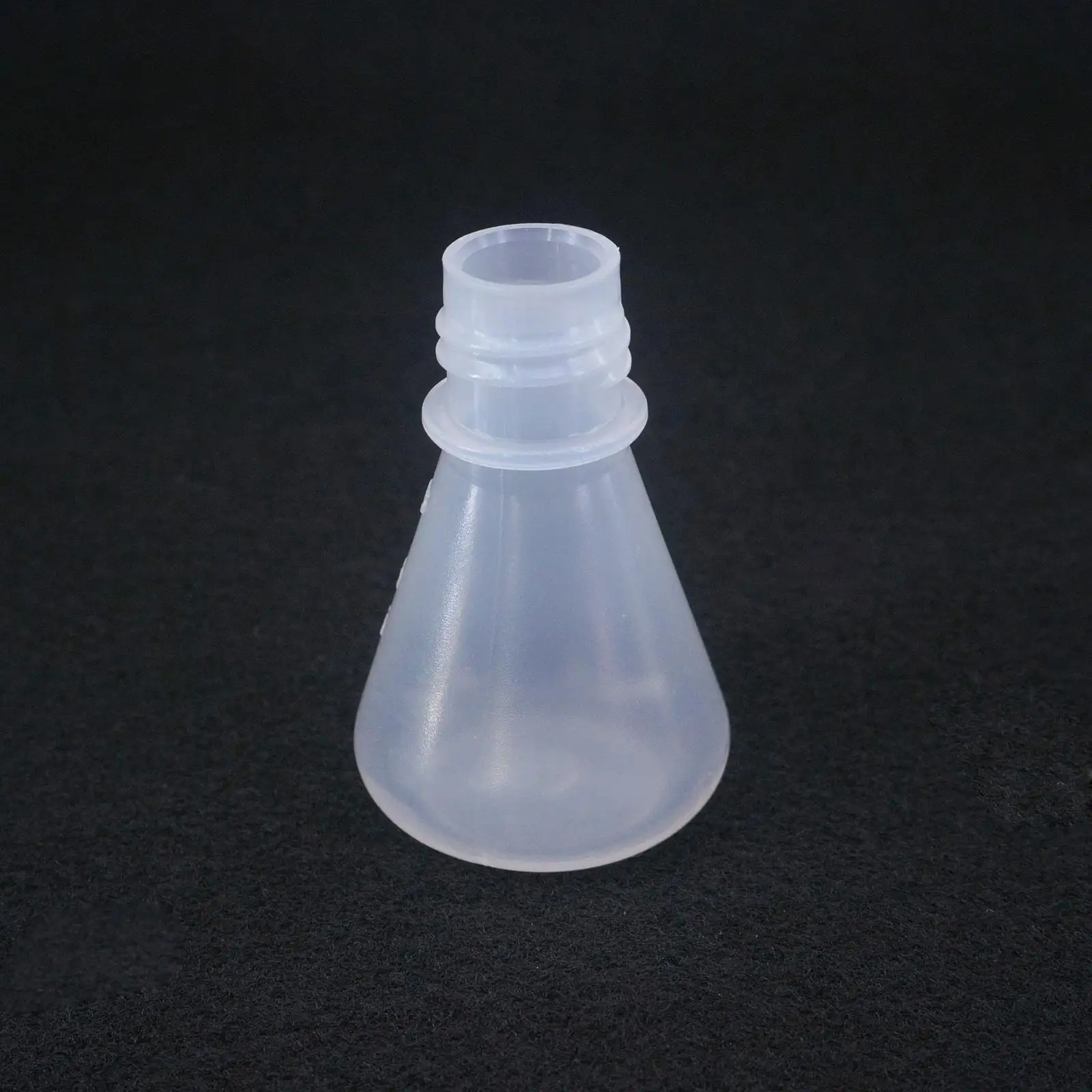 25ML PP Conical Erlenmeyer Flask With Cap Lab Teaching Experimentin