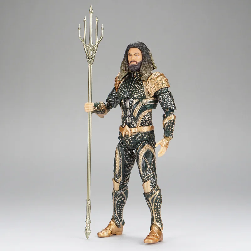 DC Justice League Super Hero Aquaman Mafex фильм ПВХ фигурка игрушки куклы Рождественский подарок на день рождения 16 см