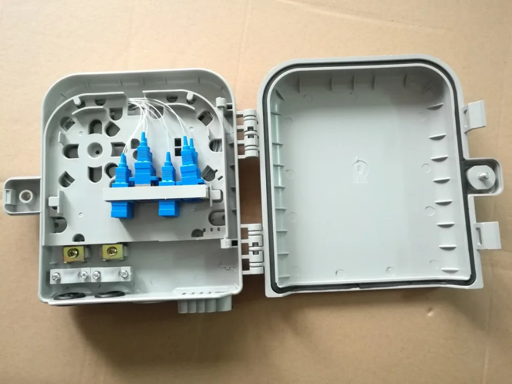 Мини-волокно FTTH оптическая Клеммная коробка разветвители коробка SC/APC