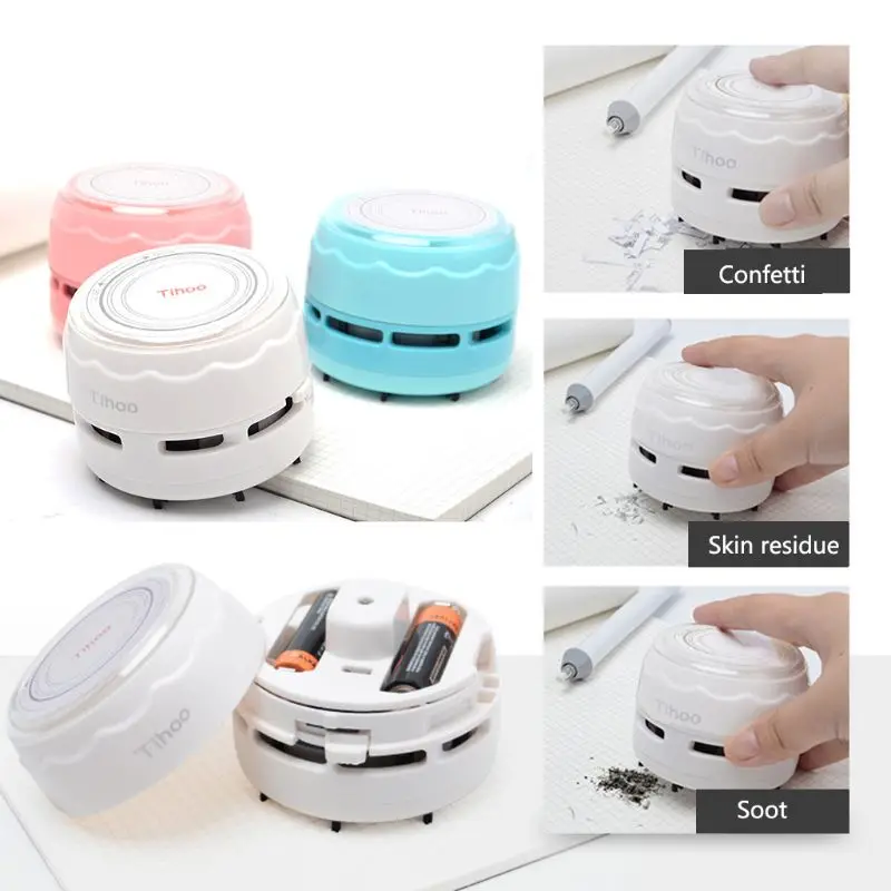 

Mini Portable Desktop Vacuum Cleaner Handheld Cordless Sweeper Table Cleaning