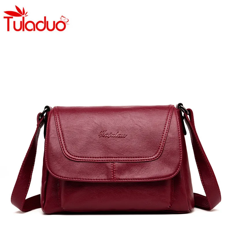 

2018 Women Leather Handbags Female Casual Shoulder Bags Ladies Shoulder Bag Design Zipper Flaps Women's Messenger Bags Bolsa Sac