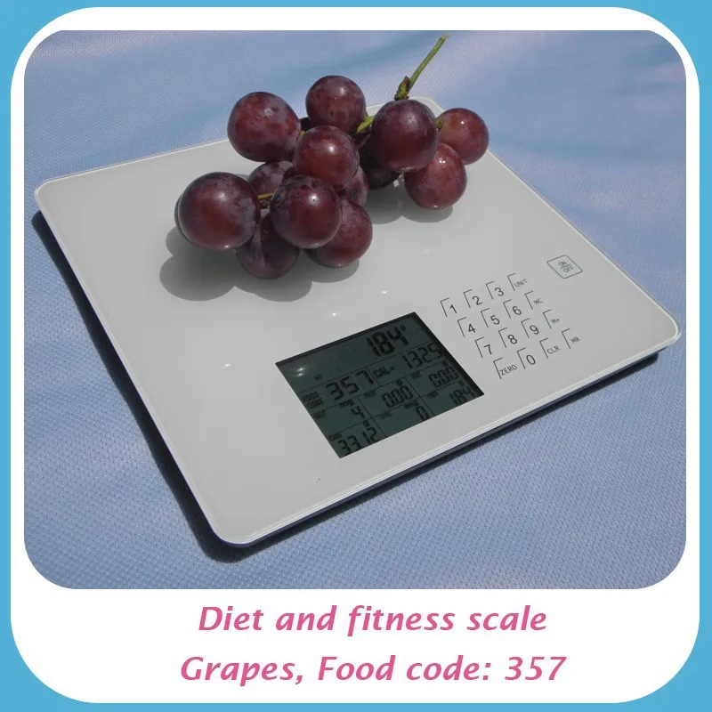 diet and fitness scale-grapes