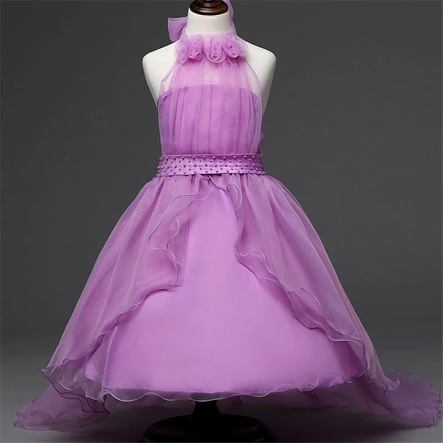 Baby Girl Birthday Wedding Pageant Dress Kids Prom Gown Teenage Girl