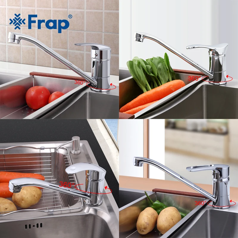 Frap Kitchen Faucet Cold and Hot Water Mixer 360 Rotation Single Handle Tap F4966 F4921 F4901 F4906 цена Frap Kitchen Faucet Cold and Hot Water Mixer 360 Rotation Single Handle Tap F4966 F4921 F4901 F4906 цены онлайн